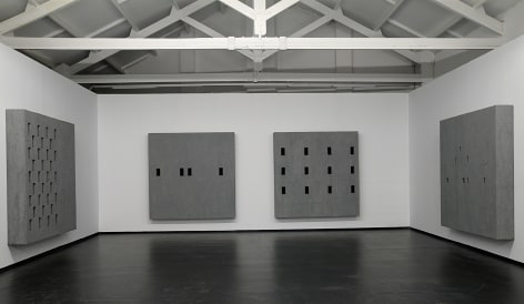 Valentin Carron, Installation view: Fibre, Fibre, Aust&egrave;re, Aust&egrave;re, La Conservera Centro de Arte Contempor&aacute;neo, 2009