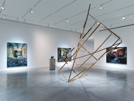 Jane and Louise Wilson, Installation at 303 Gallery, New York, 2013