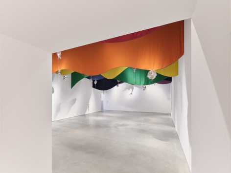 Installation view:&nbsp;Jeppe Hein, Expect a Miracle, 303 Gallery, New York, 2025, Photo: Justin Craun