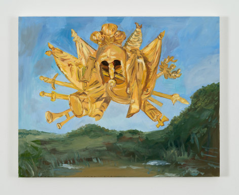 Karen Kilimnik, Mars hovering above a field