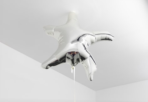 Jeppe Hein, Sea Star Mirror Balloon (silver)