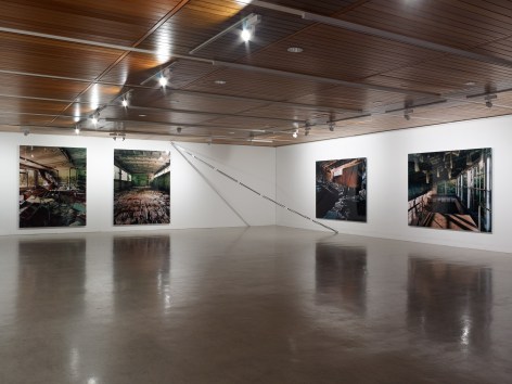 Jane and Louise Wilson, Installation view: Whitworth Art Gallery, Manchester, 2012