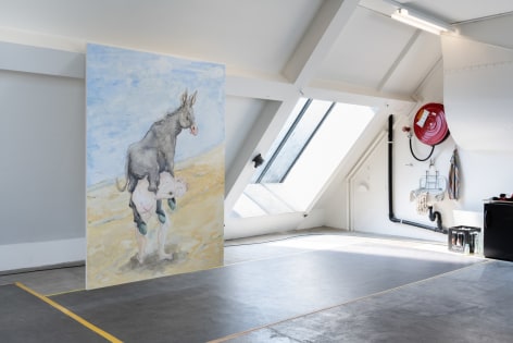 Installation view: Tanya Merrill, Parcours,&nbsp;Natural History Museum Basel, 2023. Photo: Finn Curry