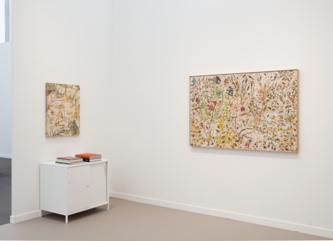 Installation view:&nbsp;Sam Falls, California Coastal Climates, Frieze Los Angeles, 2025, 303 Gallery, Booth B14. Photo: Sebastiano Pellion di Persano