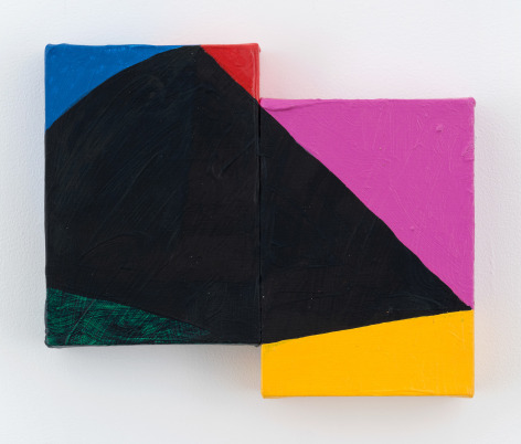 Mary Heilmann, Psychedelic Night Wave, 2017
