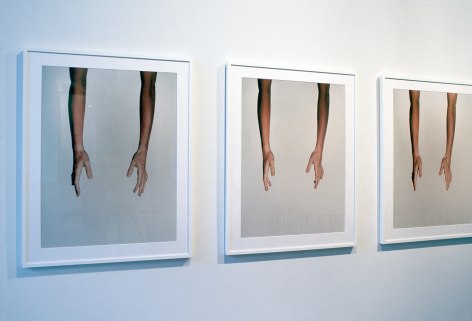Kristin Oppenheim, Installation view: 303 Gallery, New York, 2000