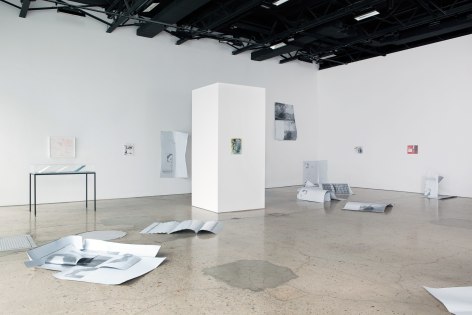 Nick Mauss, The desire for the possibility of new images. Installation at 303 Gallery, 2012