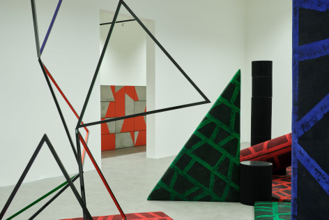Eve Rothschild, Installation view: The Shrinking Universe,&nbsp;Void Gallery, Derry, Ireland, 2021