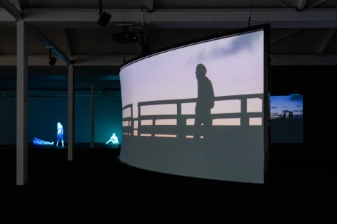 Installation view, Doug Aitken: Return to the Real, SCHAUWERK Sindelfingen, 2023., Courtesy SCHAUWERK Sindelfingen. Photo Frank Kleinbach