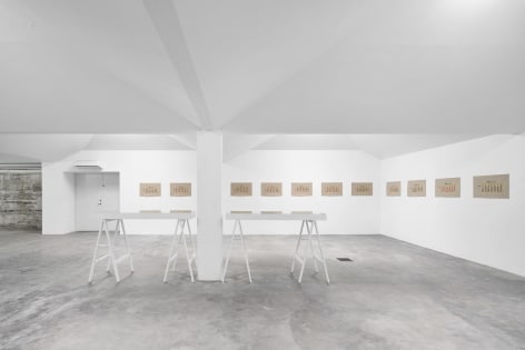 Marina Pinsky,&nbsp;Installation view:  Undertow,  Simian, Copenhagen, 2021.&nbsp;Photo: GRAYSC 