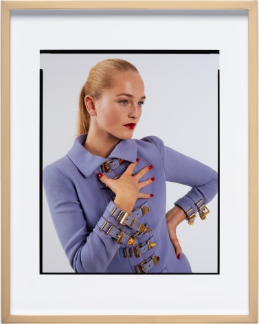 Elad Lassry, Untitled (Assignment, Purple Buckle Jacket 2)