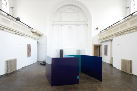 Sam Falls, Exhibition view: Zabludowicz Collection, London, 2014