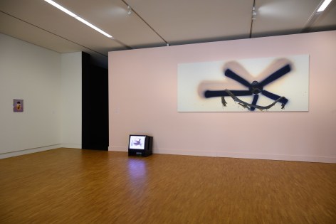 Installation view: Tala Madani, Death Fan, KM21, The Hague, Netherlands, photographer: Peter Cox