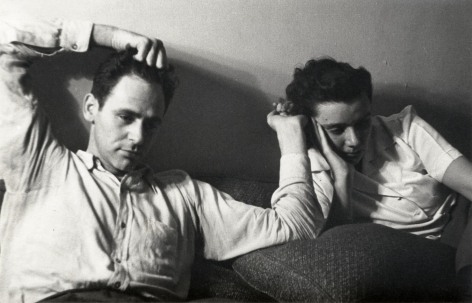 Helen Levitt James and Mia Agee circa 1942