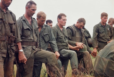 Larry Burrows Vietnam 1966  Marines in Prayer 1966