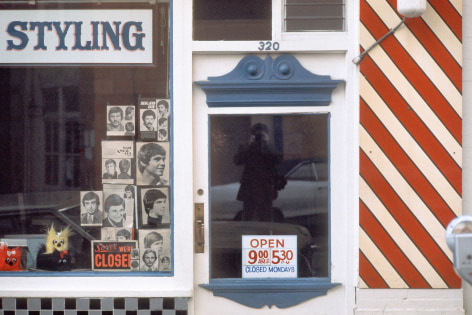 Fred Herzog Styling Barber Shop, 1976