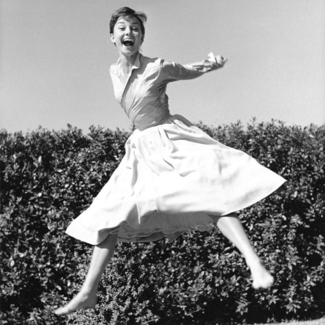 Phillipe Halsman Audrey Hepburn 1955