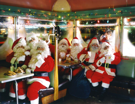 Neal Slavin Santa Clauses 1986