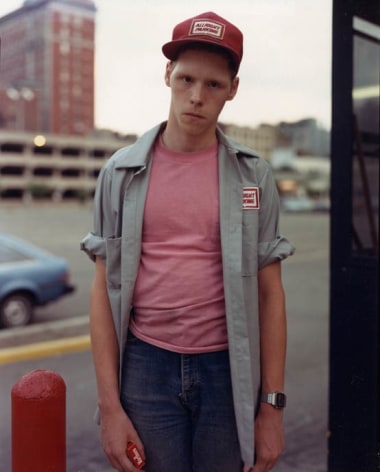 Bruce Wrighton Parking Attendant Binghamton, NY, 1987