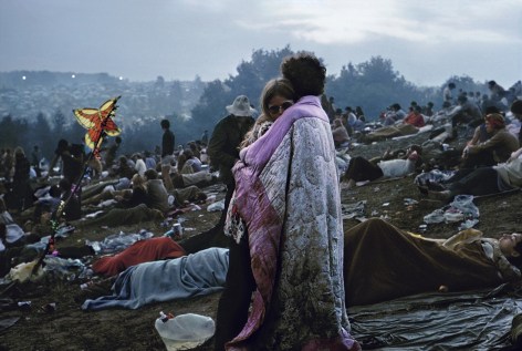 Burk Uzzle Woodstock (The Ercolines) 1969