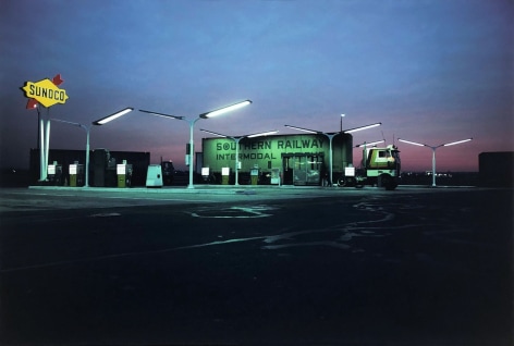 Larry Miller Intermodal Sunset, circa 1978