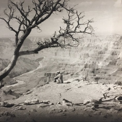K. Furukawa Overlooking the Grand Canyon, c. 1930's