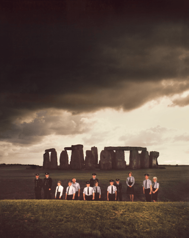 Neal Slavin Custodial Staff, Stonehenge, Wiltshire, UK