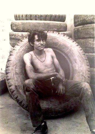 DANNY LYON (American: born 1942), The Boy in the Tire, Tamazunchale, Mexico (1973)
