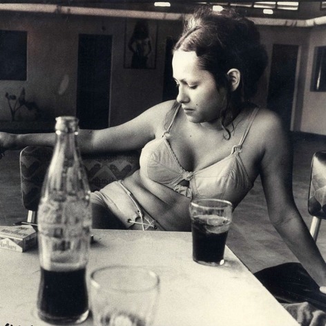 Danny Lyon, girl with bottle of Coke, Mary, Santa Marta, Colombia, 1972