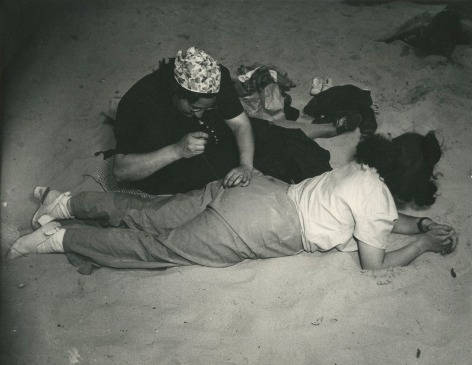 Weegee A Stitch in Time at Coney Island, ca. 1941
