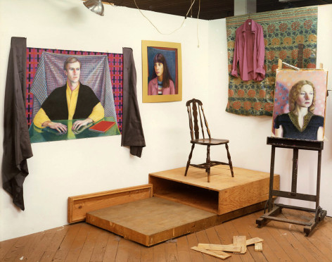 David Graham  Marge Gapp's Studio, Philadelphia, PA, 1979