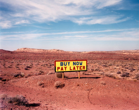 David Graham  Route 64 West of Route 89, AZ, 1986