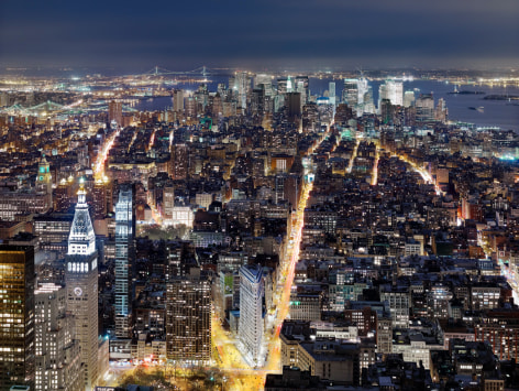 Luca Campigotto  View from the Empire State Building Looking South, 2011