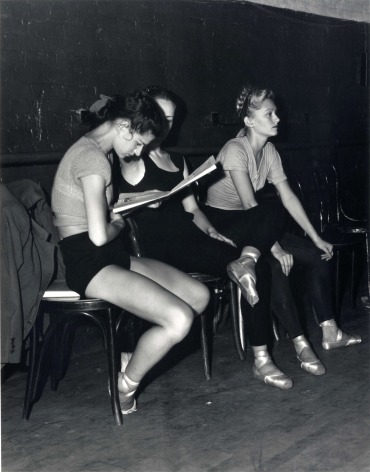 Walker Evans Ballet Theatre Rehearsal, Metropolitan Opera House, New York City, October 1945