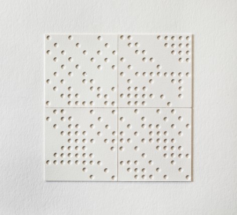 Untitled Hole-Punched Paper, 1974
