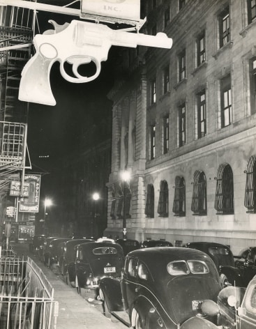 Weegee Scene at Manhattan Police Headquarters, c. 1940