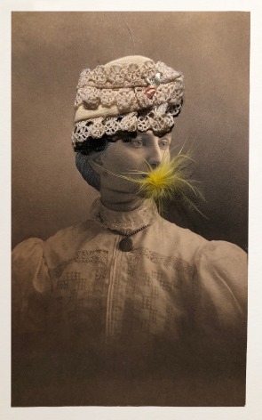 Gary Brotmeyer Woman in a Lace Hat Eating a Canary No. 6, 2006