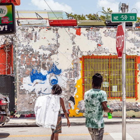 Anastasia Samoylova Street Crossing in Little Haiti, Miami, 2018