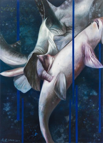 Creator's Project I These Shark-Sized Paintings of Shark Sex Are Vicious