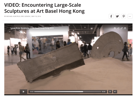 Blouinartinfo | Encountering Large-Scale Sculptures at Art Basel Hong Kong