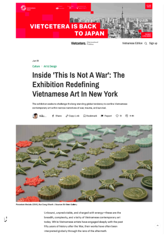 Vietcetera International | Inside 'This Is Not A War': The Exhibition Redefining Vietnamese Art In New York