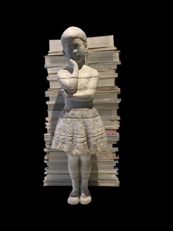 Li_Hongbo_Absorption_Contemplation_Books_58x20x30cm_2017