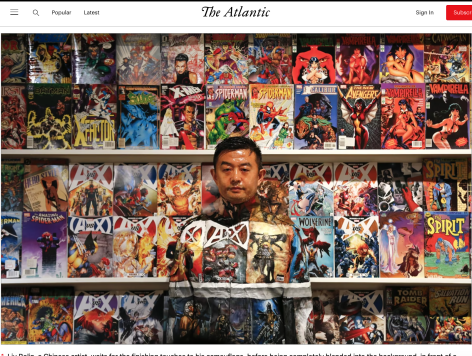 The Atlantic | Liu Bolin: The Invisible Man