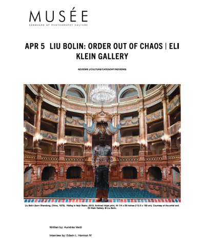Musée Magazine | Liu Bolin: Order Out of Chaos | Eli Klein Gallery