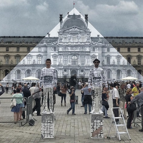 Phaidon | What happened at JR’s Louvre takeover