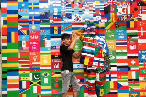 Art Radar I ‘Invisible Man’ Liu Bolin in the spotlight for UN Global Goals campaign