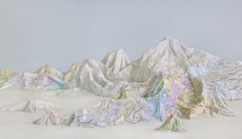 Huffington Post | Get Lost In Gorgeous 3D Maps Made From Recycled Books And Paper