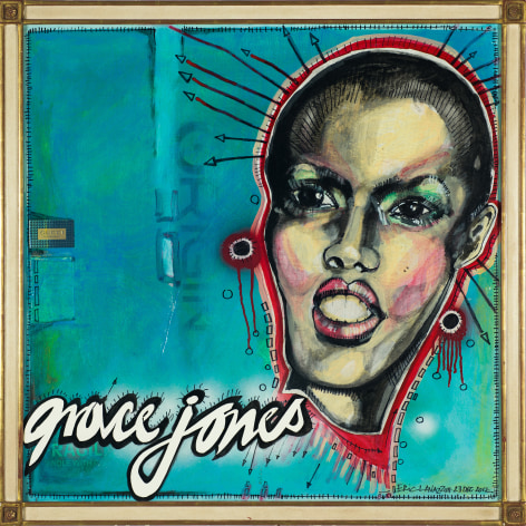 Grace Jones by Eric Lavazzon