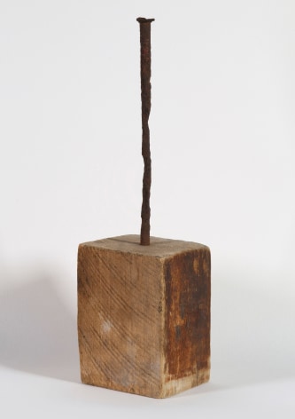Robert Rauschenberg,&nbsp;Untitled (Elemental Sculpture), c. 1953.