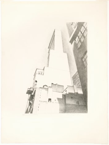 Charles Sheeler,&nbsp;Delmonico Building, 1926.